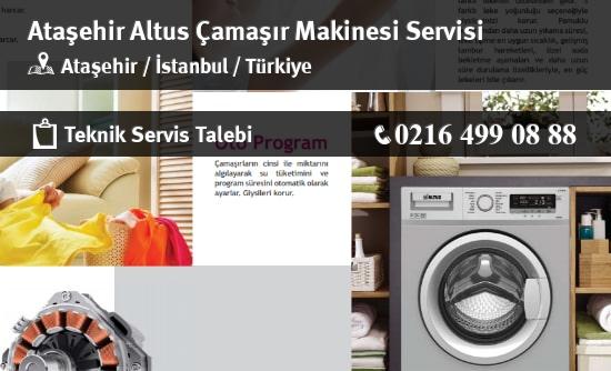 Ataşehir Altus Çamaşır Makinesi Servisi İletişim